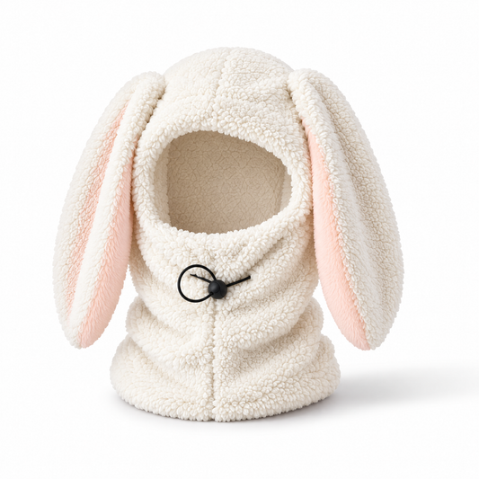 Powder Pals sherpa bunny balaclava